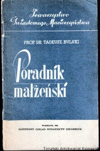 Poradnik Małżeński / Tadeusz Bulski (1961)
