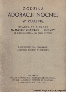 Godzina adoracji nocnej w rodzinie / O. Mateo Crawley