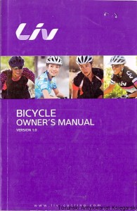 Bicykle Owner's Manual / Brak autora