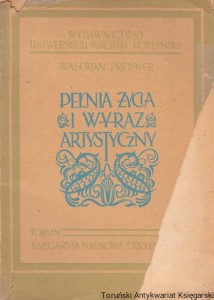 Pełnia życia i wyraz artystyczny / Walerian Preisner 