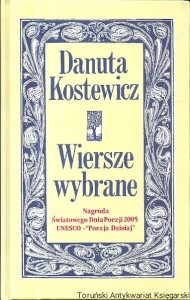 Wiersze wybrane / Danuta Kostewicz 