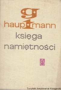 Księga namiętności / Gerhart Hauptmann