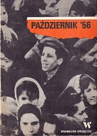 Październik '56 / Marek Jaworski (oprac.) (brązowa plama na bloku książki)