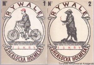 Rywale Sherlocka Holmesa Zeszyt 1 Wyścig ze słońcem, Asyryjski odmładzacz, Co było w trumne? Zeszyt 2 Morderstwo per procura, Tajemnicza śmierć w kolei podziemnej, Morderstwo w Kaczym Klubie
