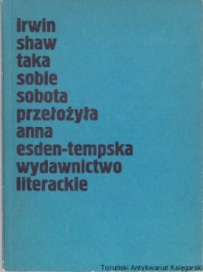 Taka sobie sobota / Irwin Shaw 