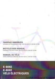 Fahrrad-Handbuch : E-Bike / Praca zbiorowa 