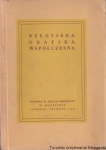 Belgijska grafika współczesna  / Praca zbiorowa