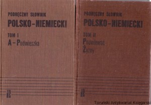 Podręczny słownik polsko-niemiecki t. 1,2 / Andrzej Bzdęga, Jan Chodera, Stefan Kubica   (1983)