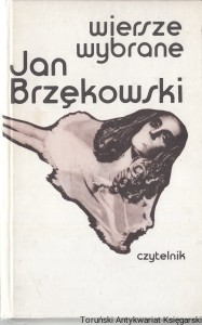 Wiersze wybrane / Jan Brzękowski (zawiera podpis poprzedniego właściciela)