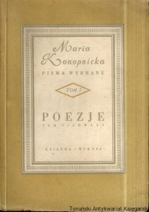 Poezje Tom I : Pisma wybrane Tom 5 / Maria Konopnicka 