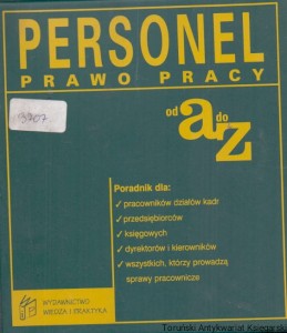 Personel prawo pracy od a do z / Praca zbiorowa