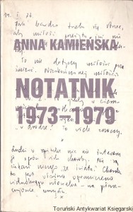 Notatnik 1973-1979 / Anna Kamieńska 