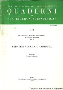 Sabatini Volcanic Complex / Michele Di Filippo (red.)