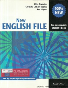 New English File : Pre-intremediate Student's Book / Clive Oxenden, Christina Latham-Koenig, Paul Seligson