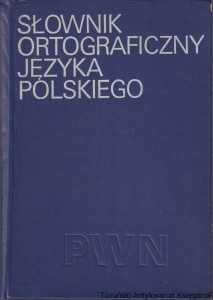 Słownik ortograficzny języka polskiego wraz z zasadami pisowni i interpunkcji / Mieczysław Szymczak (1984)