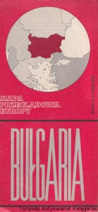 Mapa przeglądowa Europy : Bułgaria Skala 1:1000 000 / Krystyna Jawecka, Krystyna Zalewska (red.)