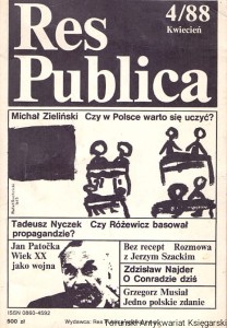 Res Publica 4/88 Kwiecień / Praca zbiorowa