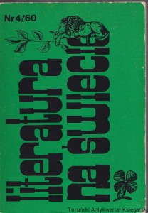 Miesięcznik Literatura na świecie nr 4/60 / Maria Bielska-Zientarska i inni (red.)