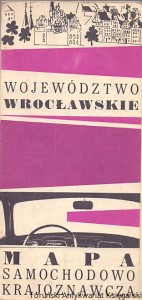 Województwo Wrocławskie : Mapa Samochodowo-krajoznawcza / Praca zbiorowa