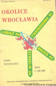 Okolice Wrocławia mapa turystyczna / Praca zbiorowa 