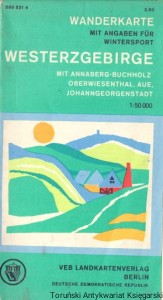 Wanderkarte mit Angaben fur Wintersport Westerzgebirge / Praca zbiorowa 