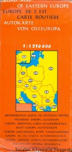 Road map of Eastern Europe / Praca zbiorowa 