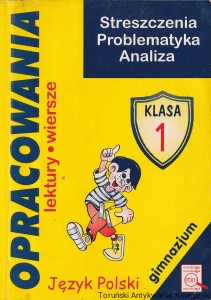 Opracowania : lektury, wiersze : klasa 1 gimnazjum /  Dorota Stopka