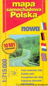 Mapa samochodowa Polska nowa /  Brak autora 