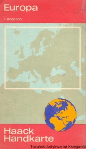 Europa Haack Handkarte / Brak autora