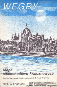 Węgry : Mapa samochodowo-krajoznawcza / Brak autora 