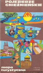 Pojezierze gnieźnieńskie : Mapa turystyczna / Brak autora 