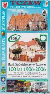 Tczew : Powiat Tczewski i okolice : Plan miasta