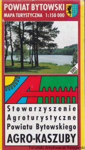 Powiat Bytowski : Mapa turystyczna / Brak autora