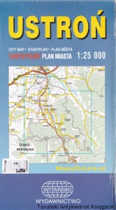 Ustroń : Turystyczny plan miasta / Brak autora