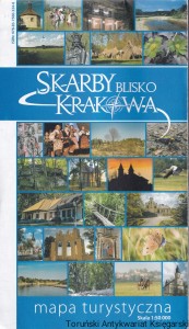 Skarby blisko Krakowa : Mapa turystyczna / Brak autora