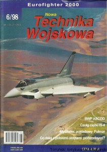 Nowa Technika Wojskowa Nr 6/98 / Praca zbiorowa