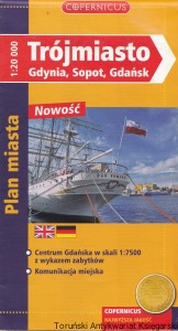 Trójmiasto : Gdynia, Sopot, Gdańsk : Plan miasta  / Brak autora