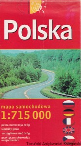 Polska : Mapa samochodowa / Brak autora 