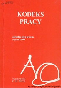 Kodeks pracy aktualny stan prawny styczeń 1999 / brak autora