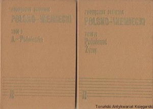 Podręczny słownik polsko-niemiecki Tomy 1-2 / Andrzej Bzdęga, Jan Chodera, Stefan Kubica (1980)