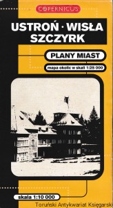 Ustroń, Wisła, Szczyrk : Plany miast / Brak autora