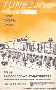 Tunezja : Mapa samochodowo-krajoznawcza / Brak autora 