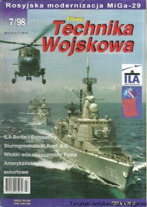 Nowa Technika Wojskowa Nr 7/98 / Praca zbiorowa