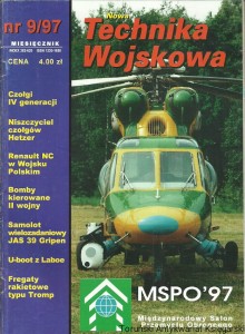Nowa Technika Wojskowa Nr 9/97 / Praca zbiorowa