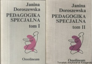 Pedagogika specjalna t. 1,2 / Janina Doroszewska 