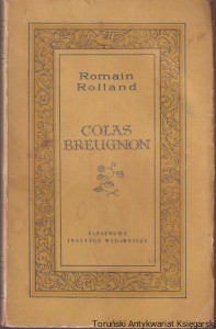 Colas Breugnon / Romain Rolland (plamka na przedniej okładce)