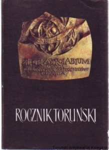 Rocznik Toruński 20 (brak strony tytułowej, naklejka) / Praca zbiorowa
