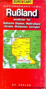 Russland westlicher Teil Baltische Staaten, Weissrussland, Ukraine, Moldawien, Georgien/ Brak autora 