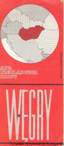 Węgry : Mapa przeglądowa Europy / Brak autora 