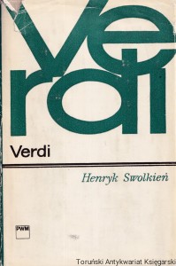 Verdi / Henryk Swolkień 